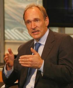 Tim Berners-Lee talking at the World Wide Web Foundation press conference at the Newseum in 2008.John S. and James L. Knight Foundation, Tim Berners-Lee-Knight-crop, CC BY-SA 2.0 Tim Berners-Lee talking at the World Wide Web Foundation press conference at the Newseum in 2008.John S. and James L. Knight Foundation, Tim Berners-Lee-Knight-crop, CC BY-SA 2.0 - TRUE or FALSE: I have a web site now let the sales roll in! - What to expect from a business web site.